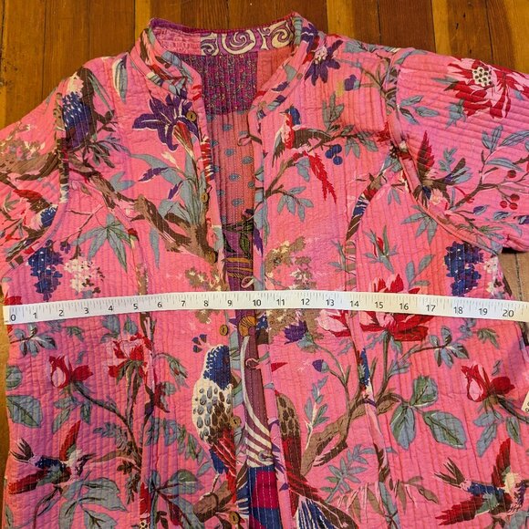 Gorgeous Silk Patchwork Jacket - Picture 3 of 8